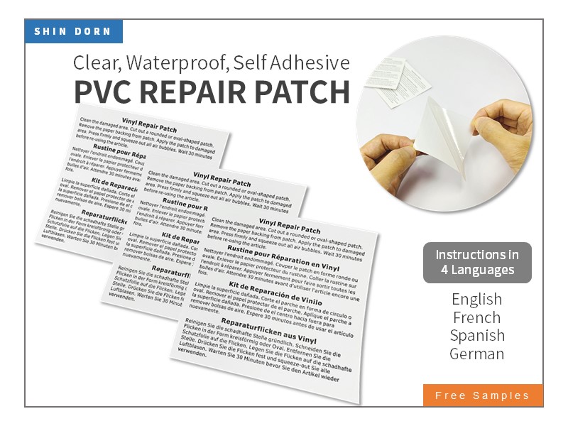 pvc pool repair patch